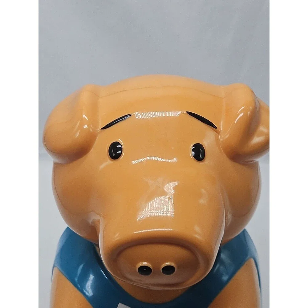Vintage 1990 Fun Damental Too Oinking Pig Cookie Jar